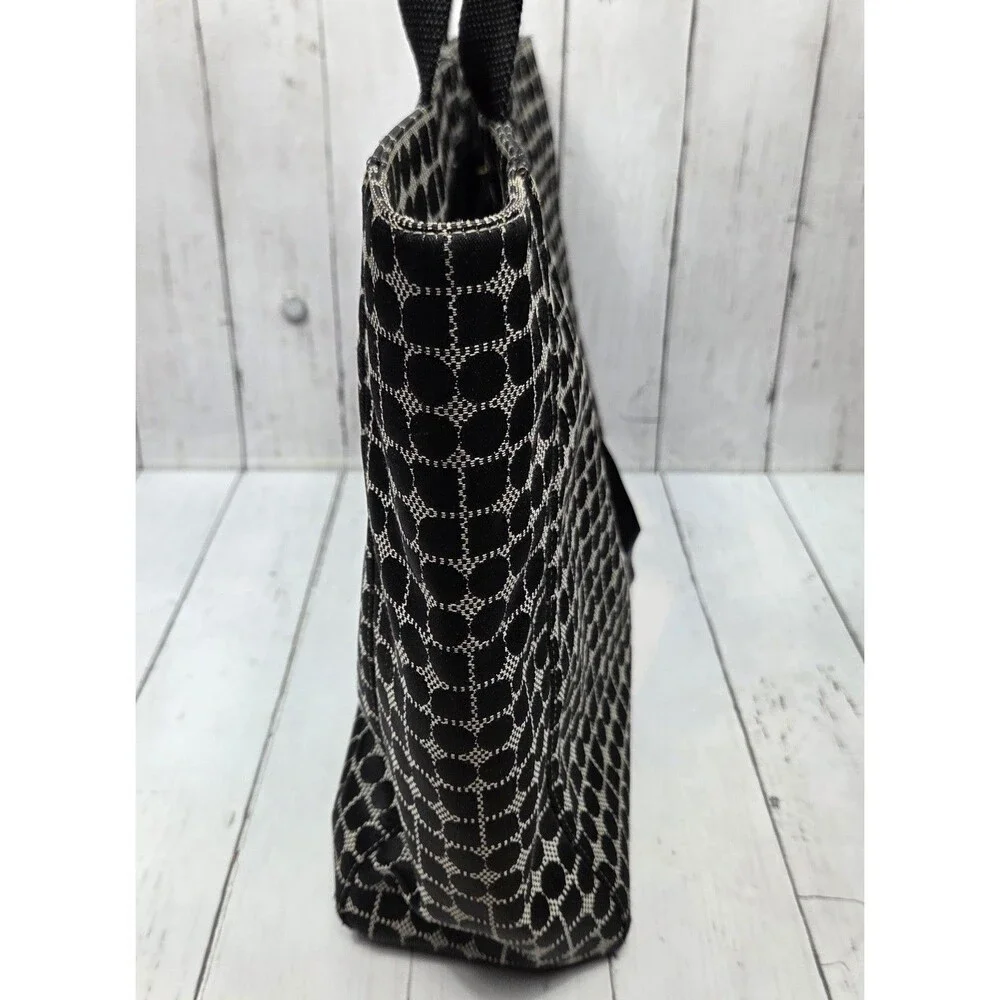 Kate Spade Large Baby Diaper Bag / Tote /Travel /Work Noel Print Black Ivory